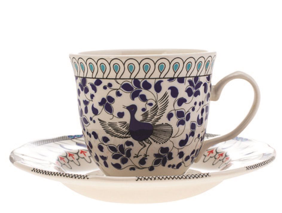 Çay Fincanı Ve Tabağı