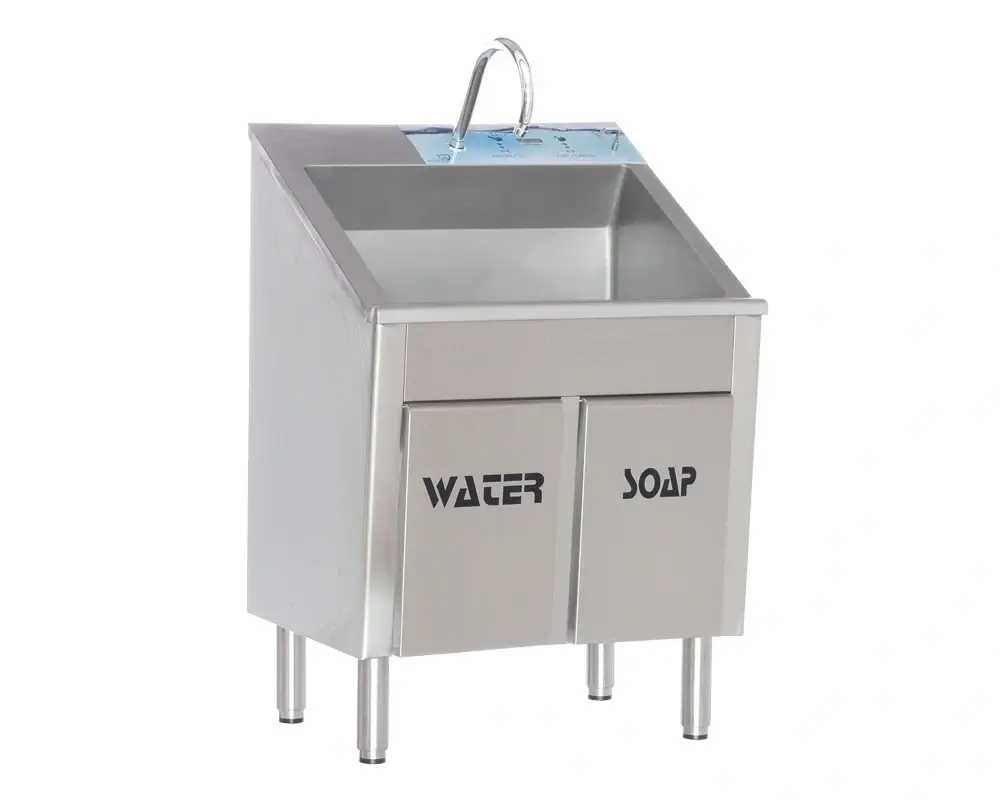 Single Hand Wash Scrub Unit