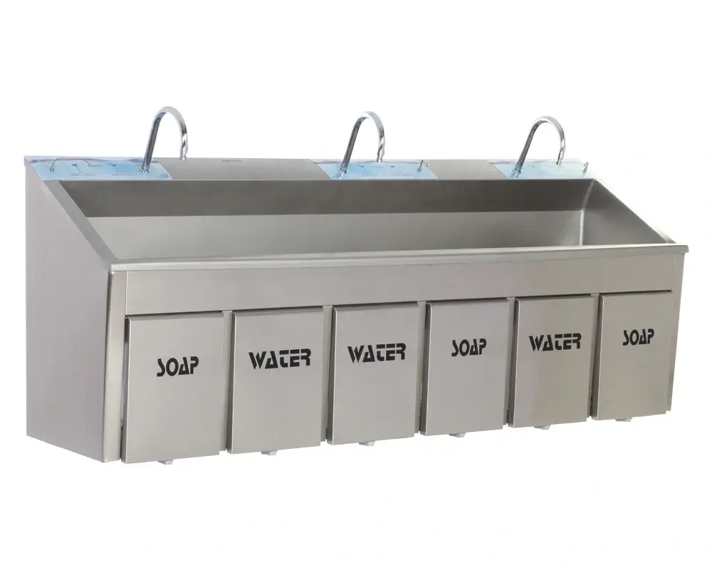 Doctor Hand Washing Unit Triple (Mechanic)
