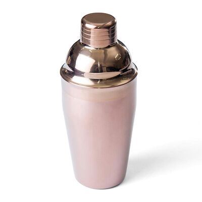 Biradli Steel Cocktail Shaker, 700 ml, Copper