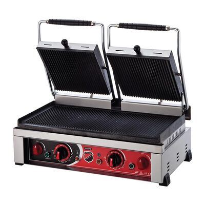 SilverInox Style Double Lid Toaster, 20 Slices, Electric