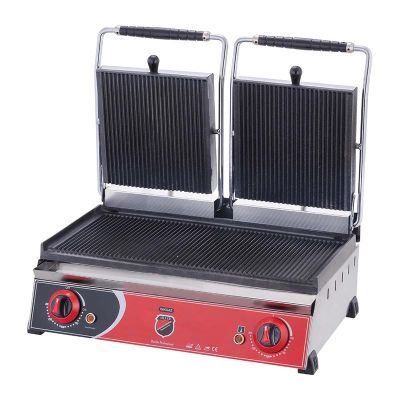 SilverInox Toaster, Double Cover, 20 Slices, Electric