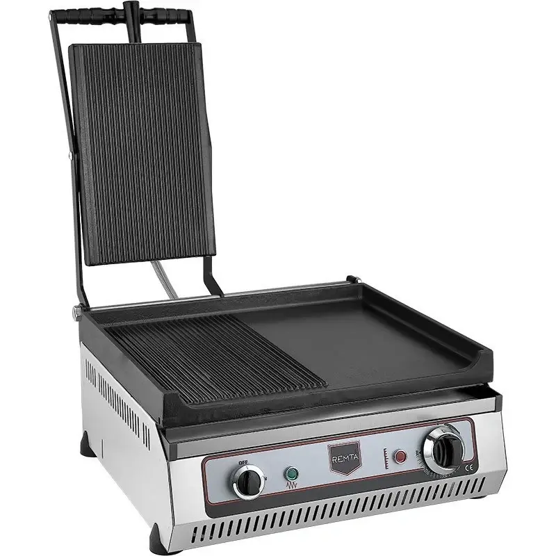 R87(T) Kayar Kapaklı Izgara ve Tost Makinesi Elektrikli