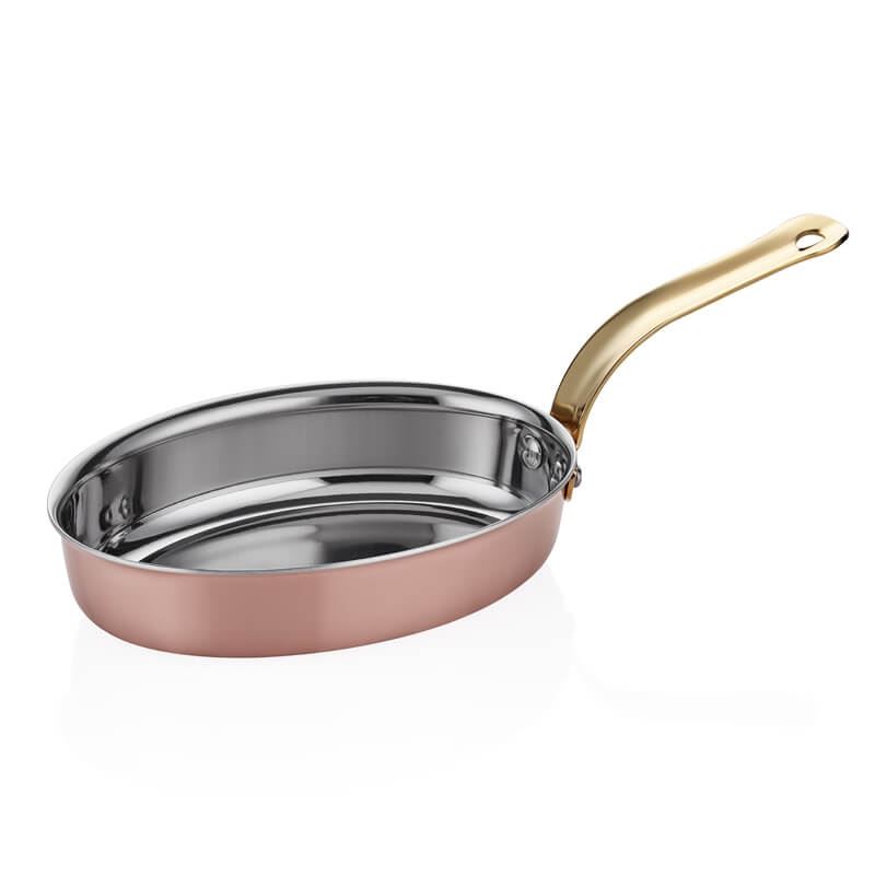 MM Copper Mini Oval Pan