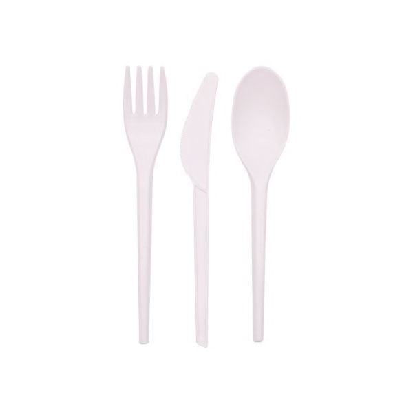CU.F11 Ekolojik Compostable Çatal PLA