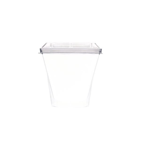 LD.24 Düz Pet Kapak 74 x 74 mm MC.24 Kapağı