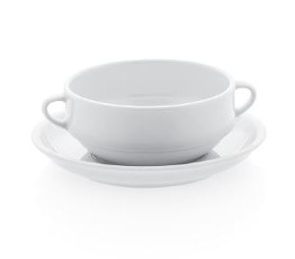 Consomme Bowl & Plate