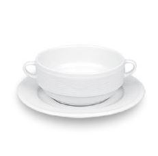 Consomme Bowl & Plate